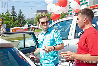 26 июня 2012 г., г. Бийск   Реал-Моторс крупнейший мультибрендовый автосалон в Алтайском крае принял участие в организации дня города Бийска