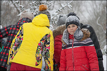 17 декабрь 2016 г., Барнаул © Амител Вячеслав Мельников   Как проходил чемпионат по лепке снеговиков в Барнауле. Фоторепортаж