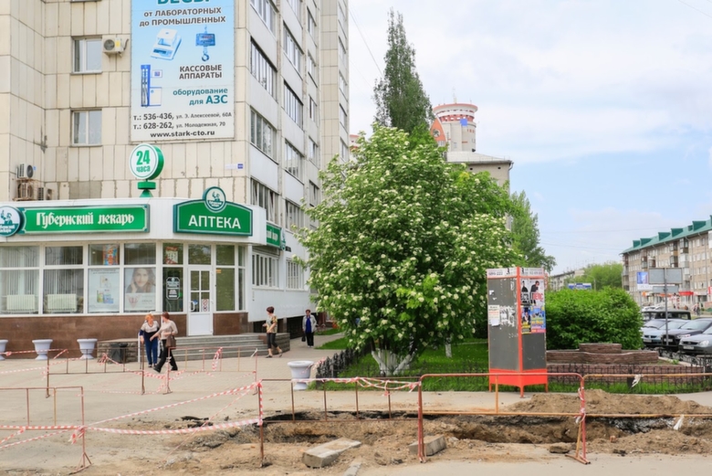 Улица Барнаула / Фото из архива amic.ru