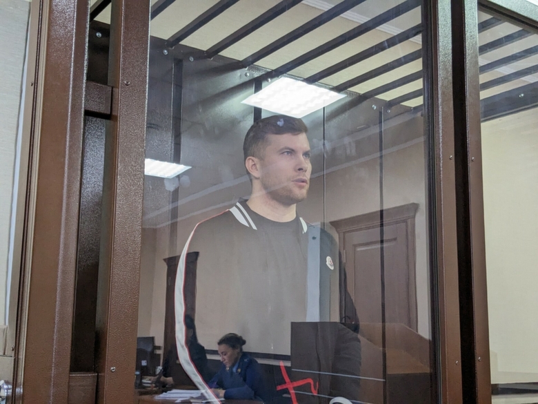 Антон Шеломенцев на суде / Фото: Антон Дегтярев, amic.ru
