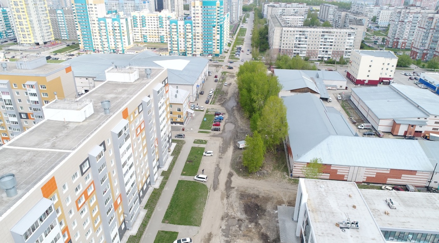 Ул. Сиреневая в границах улиц Взлетной и Балтийской до строительства / Фото: barnaul.org