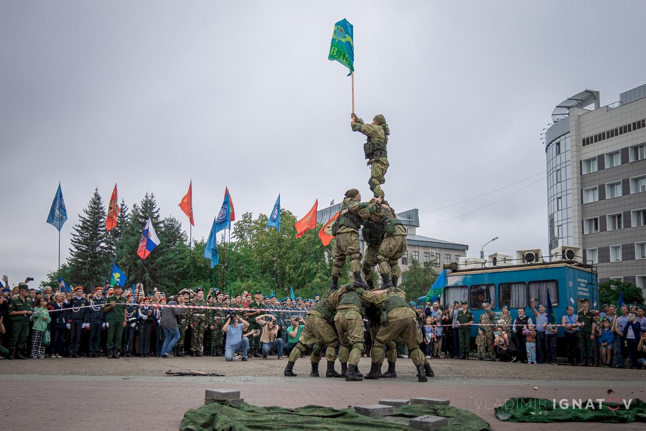 День ВДВ В Бийске